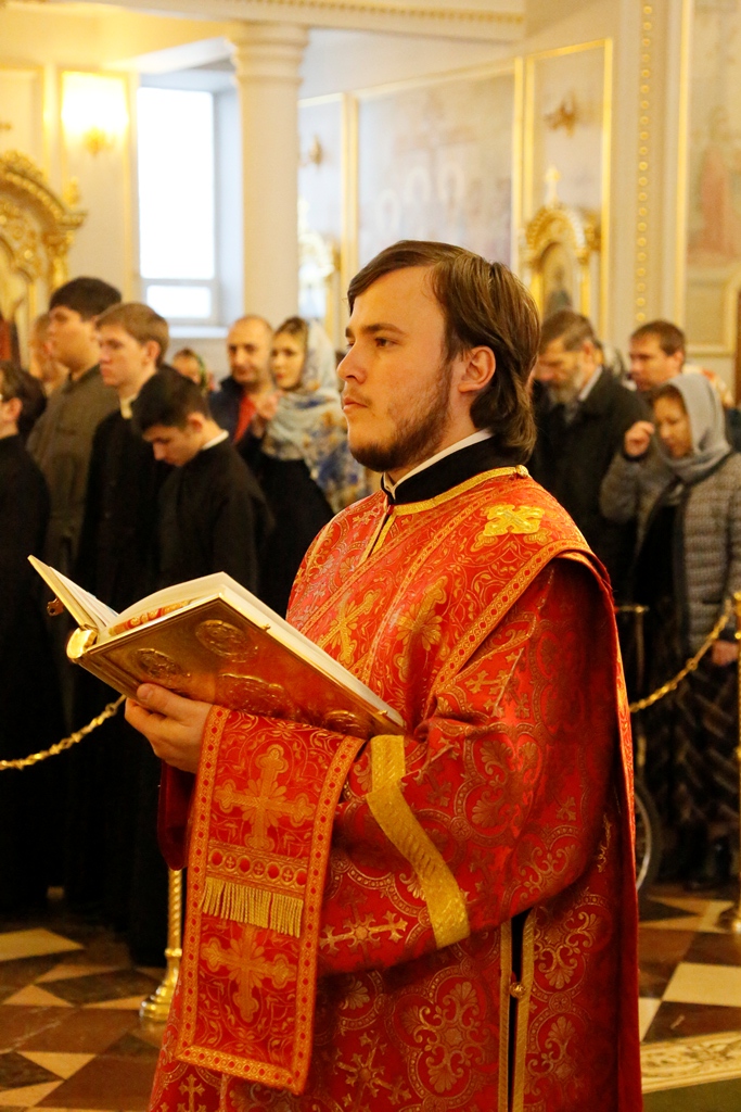 в Свято-Феодоровском кафедральном соборе была совершена Божественная литургия